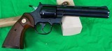 Colt Python 6 inch Blued in 357 magnum made in 1977 made in 1977 - LIKE NEW! - 7 of 19