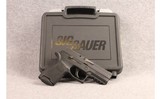 SIG Sauer ~ P250 ~ 9mm - 1 of 2