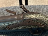 Early-1700s OTTOMAN Antique REAL PIRATE’S SILVER WIRE INLAID Flintlock Dag BLUNDERBUSS ORNATE - 9 of 15