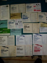 Collection of manuals from over the 52 years that we were in business - 11 of 11