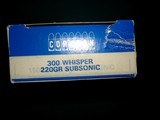 Corbon 300 Whisper ammo - 1 of 3