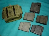 M1-A magazines and military pouch - 3 of 4