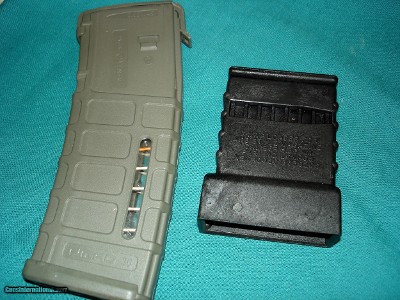 Magpul P mag and Beta Company C Mag loading tool