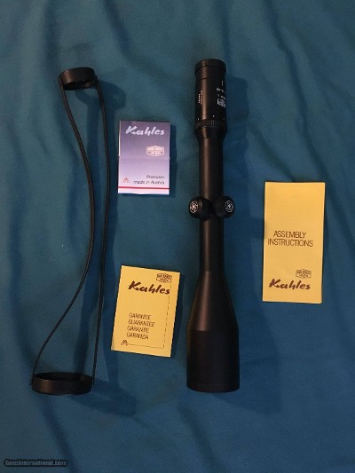 Kahle's Helia 3 12X56L scope