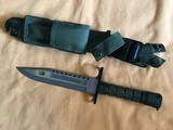 Smith & Wesson SW3G Tactical knife with sheath
