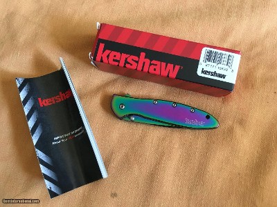 Kershaw 1660 VIB Rainbow Leek pocket knife