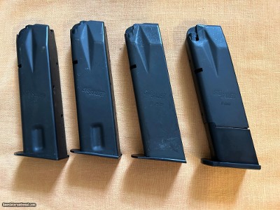 Sig Sauer P226 magazines. .9MM magazines