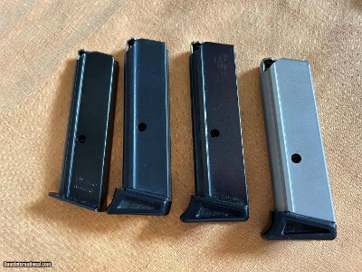 Walther PPK/S magazines, .380 ACP