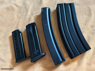 Heckler & Kock magazines for HK 94 .9mm and HK 93 .223