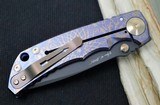 Spartan Blades HARSEY Titanium Folder 2022 Special Edition - Drop Point Blade / CPM-S45VN / Royal Flush Anodized Handle SF5FLUSH - 7 of 7