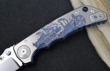 Spartan Blades HARSEY Titanium Folder 2022 Special Edition - Drop Point Blade / CPM-S45VN / Viking Longboat Anodized Handle SF5VIKING - 2 of 8