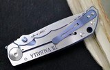 Spartan Blades HARSEY Titanium Folder 2022 Special Edition - Drop Point Blade / CPM-S45VN / Viking Longboat Anodized Handle SF5VIKING - 8 of 8
