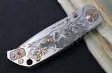 Spartan Blades HARSEY Titanium Folder 2022 Special Edition - Drop Point Blade / CPM-S45VN / Koi Pond Anodized Handle SF5KOIFISH - 7 of 8