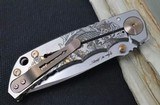 Spartan Blades HARSEY Titanium Folder 2022 Special Edition - Drop Point Blade / CPM-S45VN / Koi Pond Anodized Handle SF5KOIFISH - 8 of 8