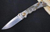 Spartan Blades HARSEY Titanium Folder 2022 Special Edition - Drop Point Blade / CPM-S45VN / Koi Pond Anodized Handle SF5KOIFISH