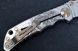 Spartan Blades HARSEY Titanium Folder 2022 Special Edition - Drop Point Blade / CPM-S45VN / Koi Pond Anodized Handle SF5KOIFISH - 6 of 8