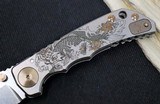 Spartan Blades HARSEY Titanium Folder 2022 Special Edition - Drop Point Blade / CPM-S45VN / Koi Pond Anodized Handle SF5KOIFISH - 2 of 8