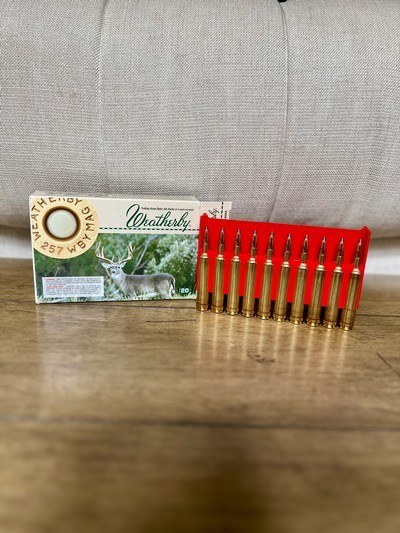 Weatherby
.257 WBY Magnum 120 Grain