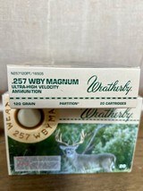 Weatherby
.257 WBY Magnum 120 Grain - 4 of 5