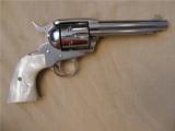 Ruger New Vaquero 45 Revolver Bright Stainless .45 - 2 of 7