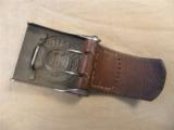  WW2 German Wehrmacht Belt Buckle and Tab - 4 of 6
