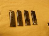 4 Wolf Italy 1911 7rd .45 ACP Pistol Magazines Wolff - 2 of 6