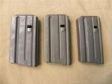 3 AR-15 AR 15 20rd Vietnam Era Rifle Magazines - 1 of 4