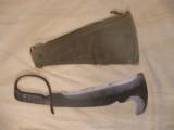 WW2 Woodsman Pal Knife Machete in Case with Manual - 2 of 3