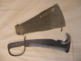 WW2 Woodsman Pal Knife Machete in Case with Manual - 1 of 3