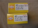 2 Boxes Western 45ACP Super Match Ammo .45 ACP - 2 of 3