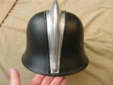 WW2 German Fire Police Helmet Very Nice! - 9 of 10