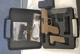 Sig Sauer SP 2022 in FDE..15 shot 9mm..with Holster, extra Mag & Grips.. - 8 of 8