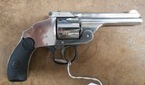 H&R 38S&W First Model Black Powder Hammerless Ejector...Rare 4" barrel...beautiful condition! - 2 of 15