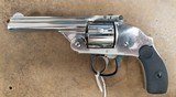 H&R 38S&W First Model Black Powder Hammerless Ejector...Rare 4" barrel...beautiful condition! - 1 of 15