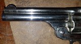 H&R 38S&W First Model Black Powder Hammerless Ejector...Rare 4" barrel...beautiful condition! - 13 of 15