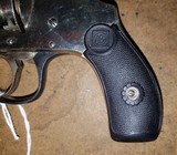 H&R 38S&W First Model Black Powder Hammerless Ejector...Rare 4" barrel...beautiful condition! - 4 of 15