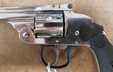 H&R 38S&W First Model Black Powder Hammerless Ejector...Rare 4" barrel...beautiful condition! - 6 of 15