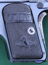 Colt 1908 Vest Pocket Model Hammerless, .25 Semiautomatic Pistol - 4 of 13