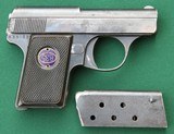 Walther Model 9 Vest Pocket Pistol - Type I, 6.35mm Semiautomatic Pistol - 2 of 9