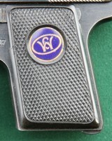Walther Model 9 Vest Pocket Pistol - Type I, 6.35mm Semiautomatic Pistol - 3 of 9