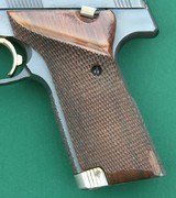 High Standard, 107 Series, Military Model, "The Victor", 22LR Target Pistol with Barrel Weight - 4 of 12