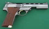 High Standard, 107 Series, Military Model, "The Victor", 22LR Target Pistol with Barrel Weight - 1 of 12