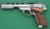 High Standard, 107 Series, Military Model, "The Victor", 22LR Target Pistol with Barrel Weight - 2 of 12