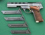 High Standard, 107 Series, Military Model, "The Victor", 22LR Target Pistol with Barrel Weight - 12 of 12