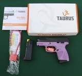 Taurus G2C, 9mm Semi-Automatic Pistol with Manual Thumb Safety - 1 of 2