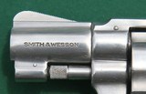 Smith & Wesson Model 60 (no dash) Chiefs Special, .38 Special, Stainless-Steel Revolver - 10 of 14