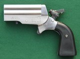 HJS Arms, Model A01, Frontier Four Derringer, Stainless Steel, Single-Action, Four-Shot, .22 LR Derringer - 2 of 10