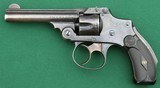 Smith & Wesson Safety Hammerless 4th Model, Top-Break, 32 S&W Caliber Revolver (Lemon Squeezer) - 2 of 14