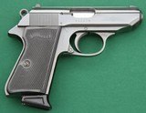Carl Walther Waffenfabrik Ulm/Do Modell PPK/S Cal. 9mmkurz (aka .380) Pistol, Made in Germany - 2 of 13