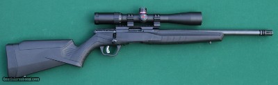 Savage Arms Model B22FV SR, Bolt Action, .22LR Caliber Rifle with Simmon 4x12, 40mm Scope